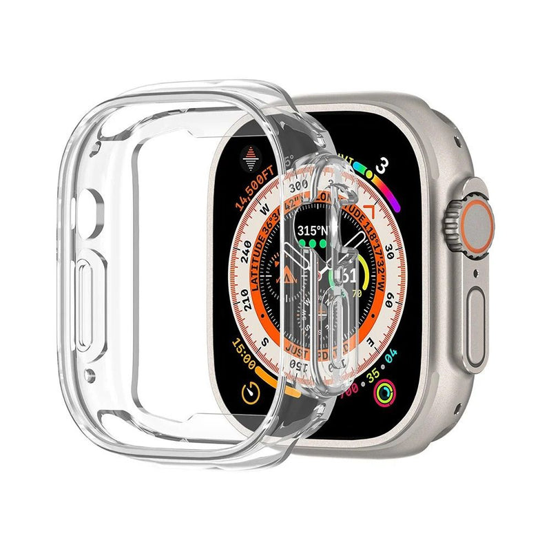 SkinArma Gado Glass Shield Watch Case for Apple Watch Ultra 49mm - Clear, watch screen, Skinarma, Telephone Market - telephone-market.com
