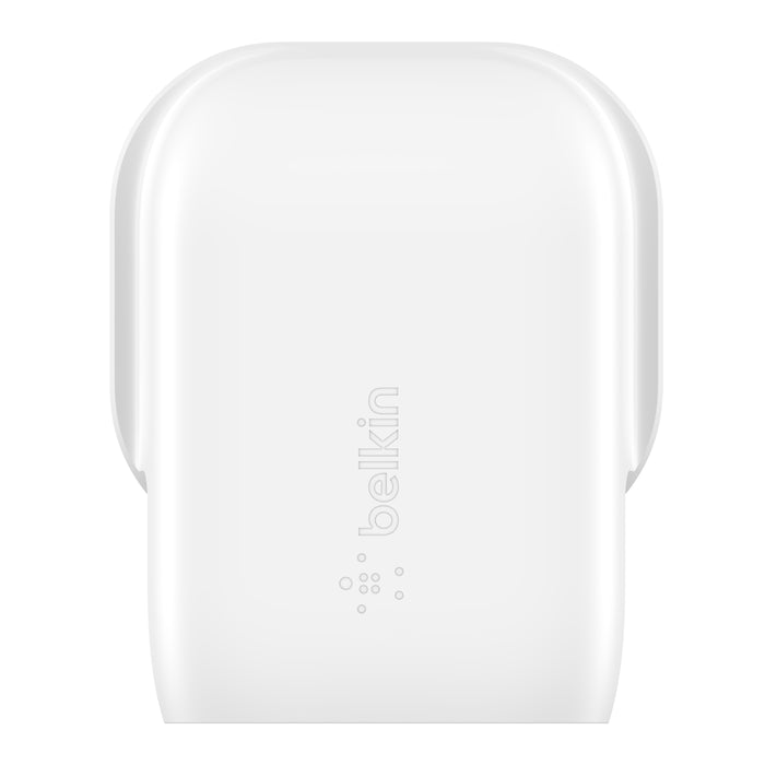 Belkin Wall Charger PD 30W + USB-C to Lightning Cable - White, Power Adapters & Chargers, Belkin, Telephone Market - telephone-market.com