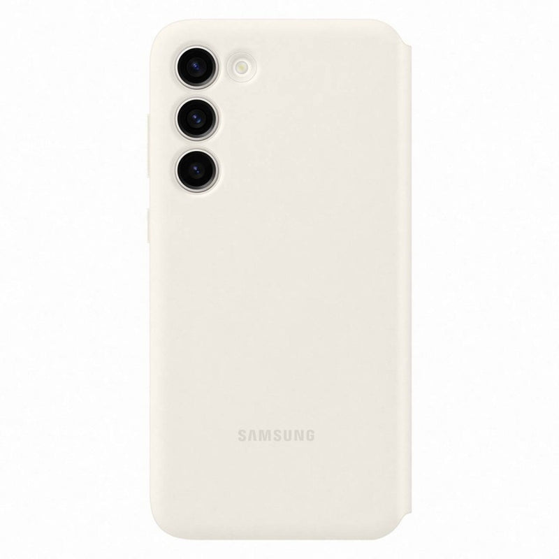 Samsung for Galaxy S23+ Smart View Wallet Case - Cream, Mobile Phone Cases, Samsung, Telephone Market - telephone-market.com