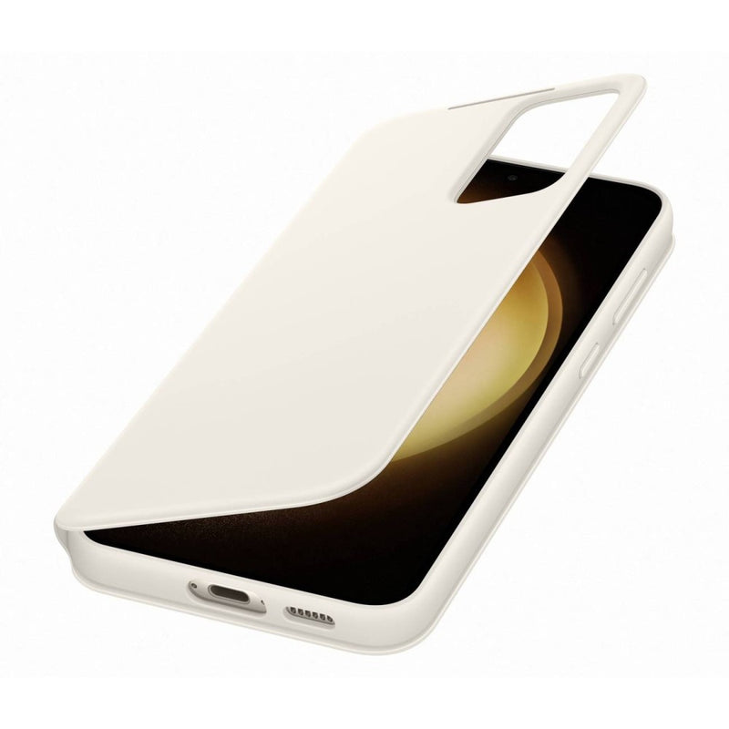 Samsung for Galaxy S23+ Smart View Wallet Case - Cream, Mobile Phone Cases, Samsung, Telephone Market - telephone-market.com
