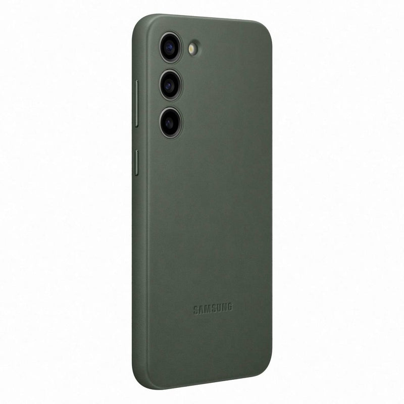Samsung for Galaxy S23+ Leather Case - Green, Mobile Phone Cases, Samsung, Telephone Market - telephone-market.com