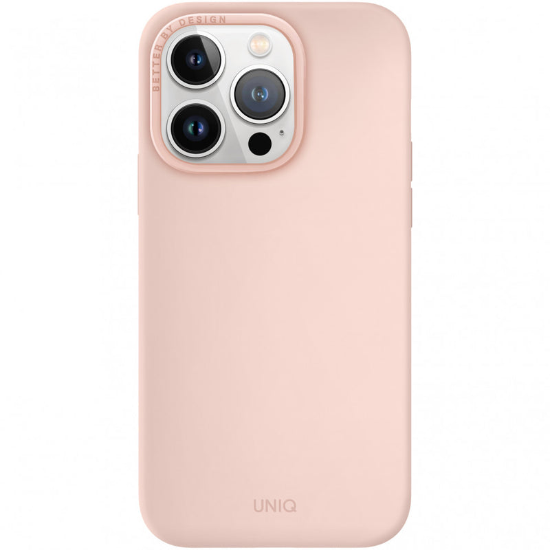 Uniq for iPhone 14 Pro Lino HUE Case - Blush Pink, Mobile Phone Cases, UNIQ, Telephone Market - telephone-market.com
