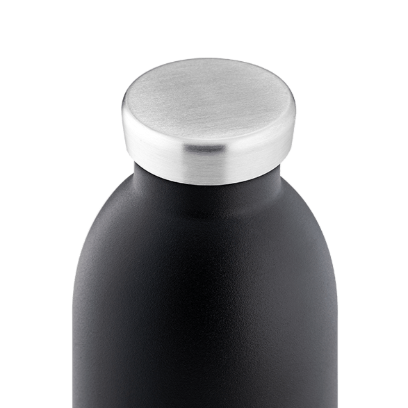 24Bottles Stainless Steel Clima Bottle 330ML - Black - Telephone Market