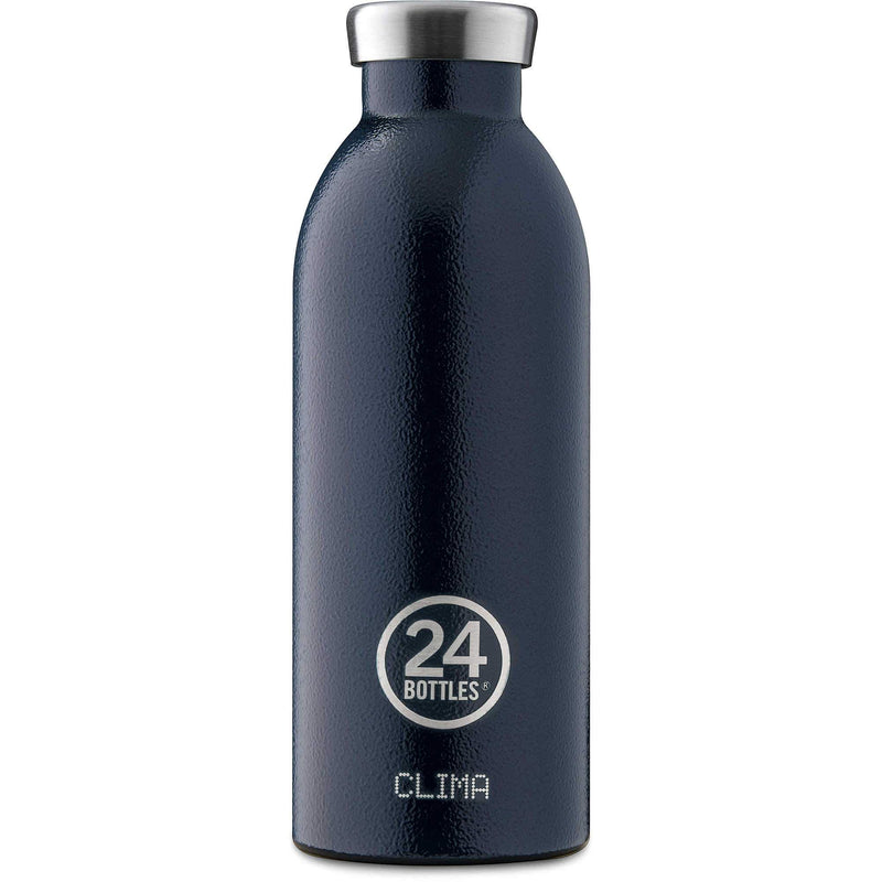 24Bottles Stainless Steel Clima Bottle 500ML - Deep Blue - Telephone Market