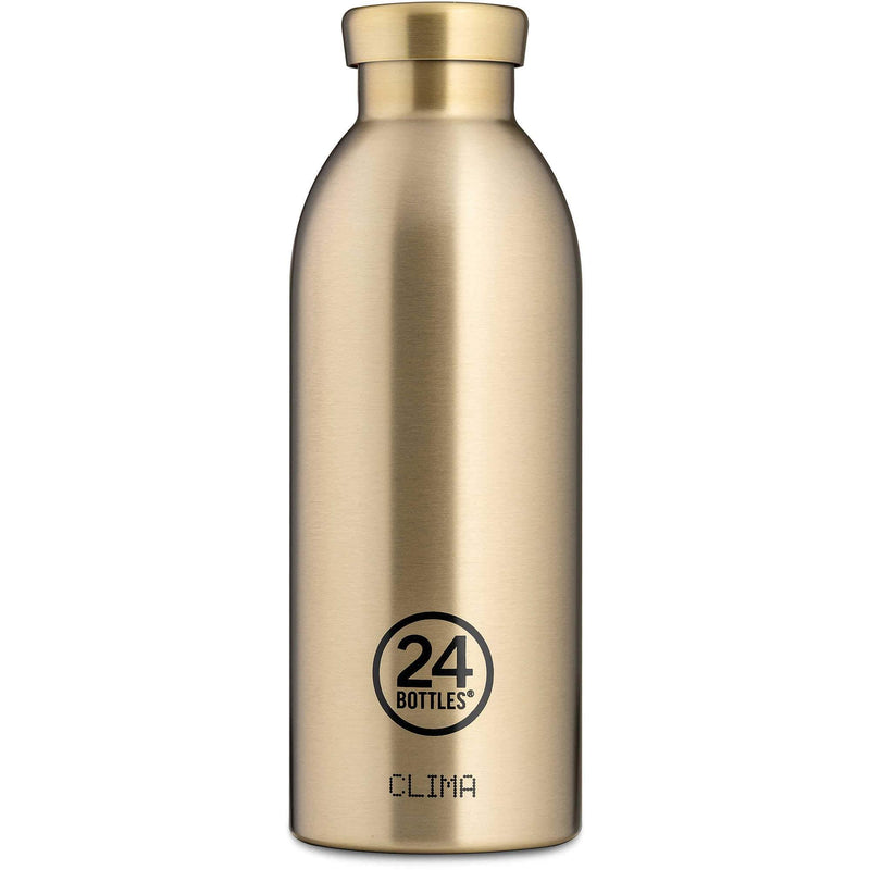 24Bottles Stainless Steel Clima Bottle 500ML - Prosecco Gold - Telephone Market