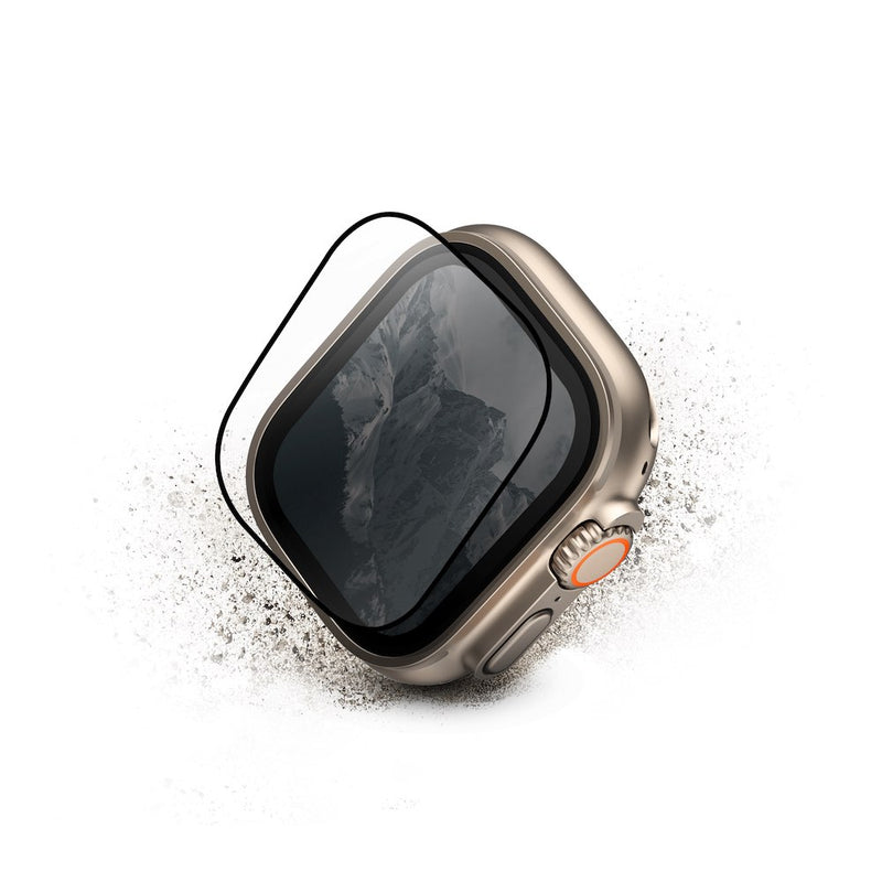 UNIQ for Apple Watch Ultra 49mm Optix Vivid Glass Screen Protector - Clear, Apple Watch Strap, UNIQ, Telephone Market - telephone-market.com
