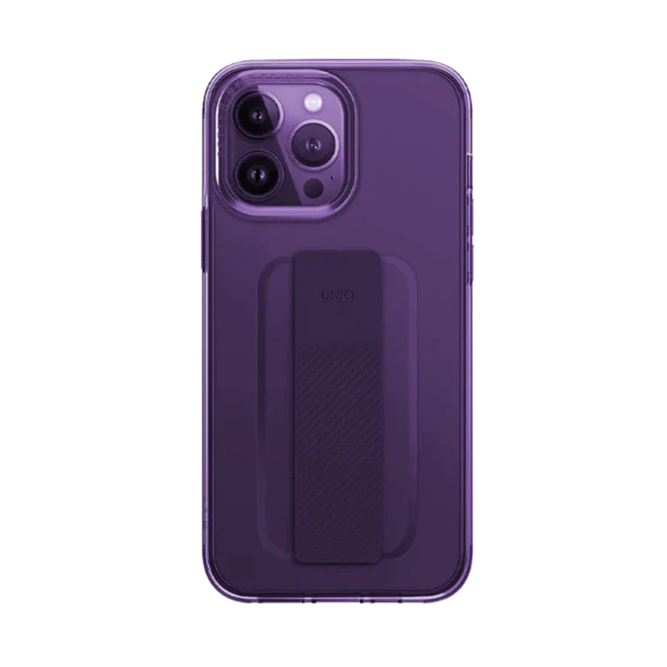 Uniq for iPhone 14 Pro Max Hybrid Heldro Mount Series Case - Fig Purple, Mobile Phone Cases, UNIQ, Telephone Market - telephone-market.com