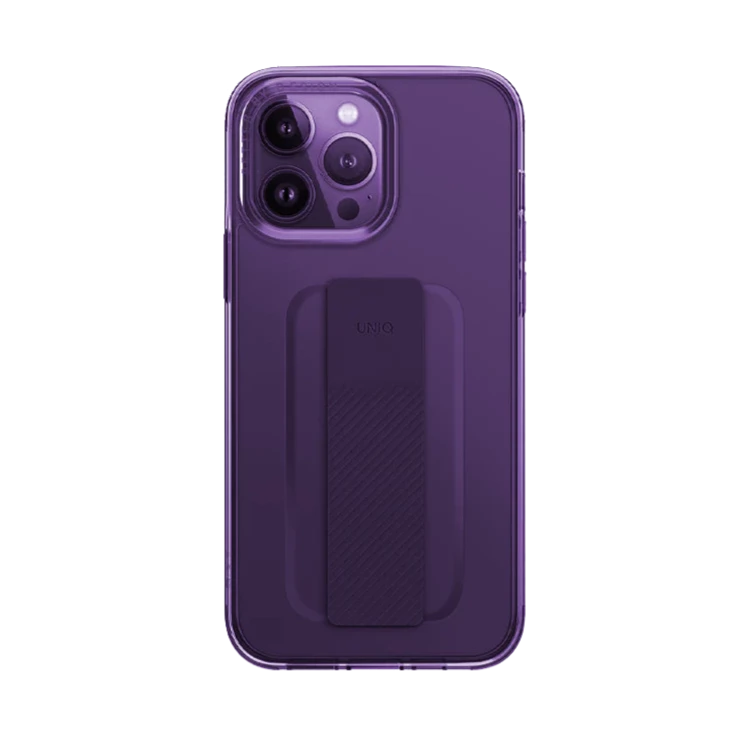 Uniq for iPhone 14 Pro Hybrid Heldro Mount Series Case - Fig Purple, Mobile Phone Cases, UNIQ, Telephone Market - telephone-market.com