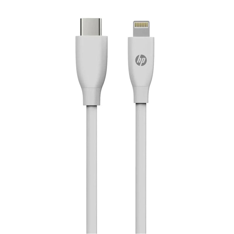 HP PowerLine USB-C To Lightning Cable 1m - White, Storage & Data Transfer Cables, hp, Telephone Market - telephone-market.com