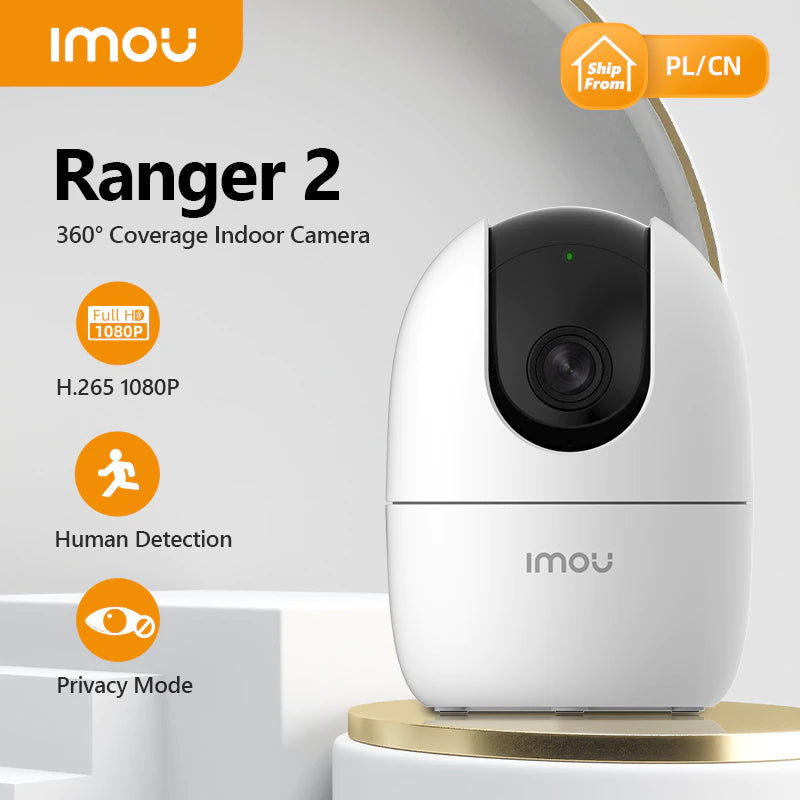 Imou Ranger 2 Security Camera, Children Surveillance Cameras, Imou, Telephone Market - telephone-market.com
