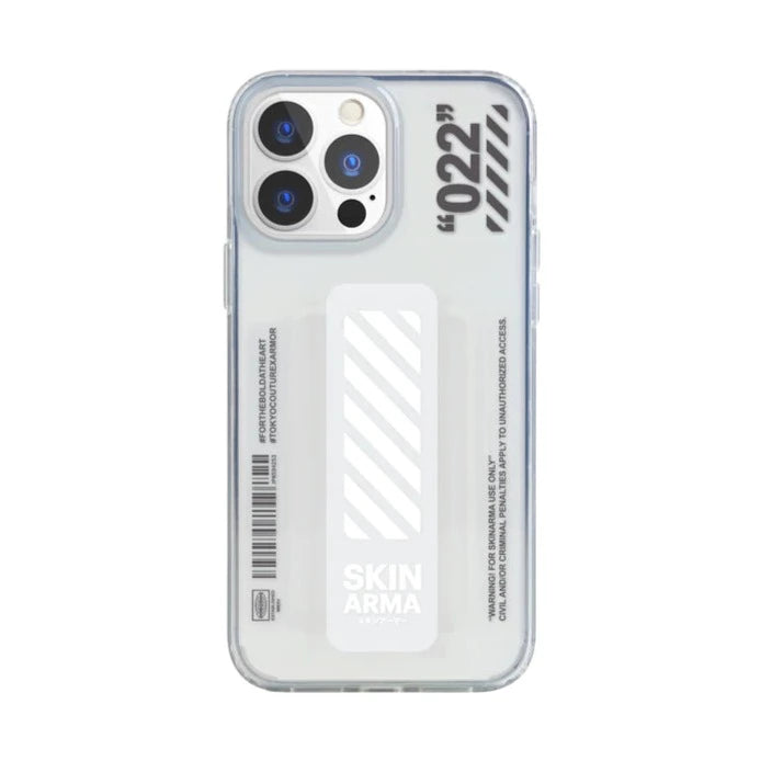 SkinArma For iPhone 13 Pro Max Kaze Case-Silicon Grip - Clear - Telephone Market