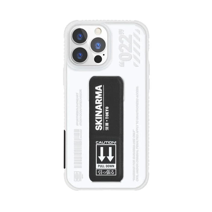 SkinArma For iPhone 13 Pro Taihi Sora Case-Magnetic Stand-Grip - Black - Telephone Market