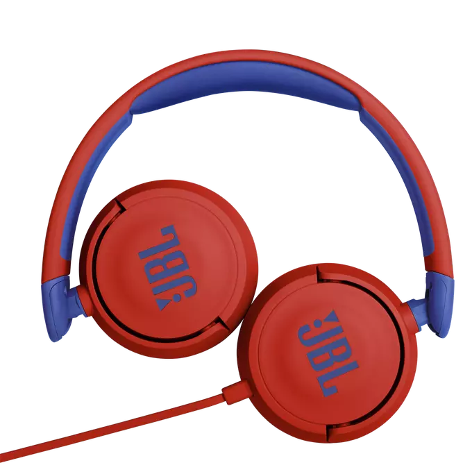 JBL JR310 Kids Wired On-Ear Headphones - Red - Telephone Market