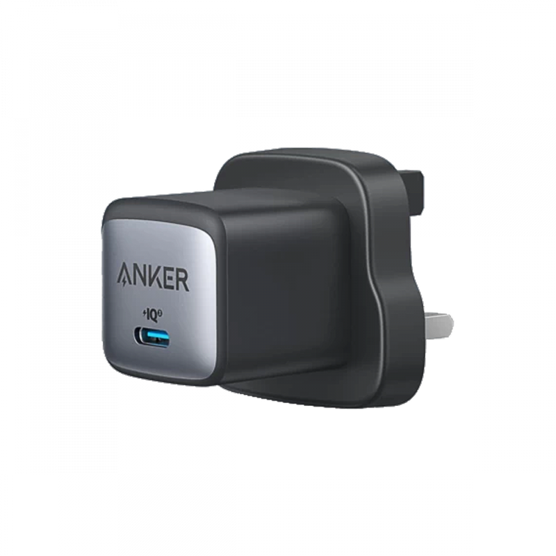 Anker Wall Charger Nano II 30W - Black, Power Adapters & Chargers, Anker, Telephone Market - telephone-market.com