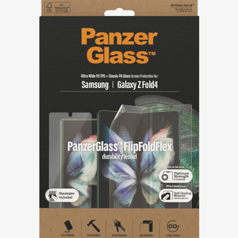PanzerGlass For Samsung Galaxy Z Fold4 5G Classic Fit Glass Screen - Clear - Telephone Market