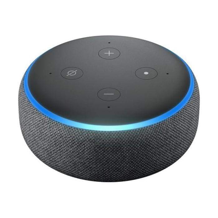 Amazon Echo Dot 3th Gen Smart Speaker with Alexa - Heather Gray, Speakers, Amazon, Telephone Market - telephone-market.com