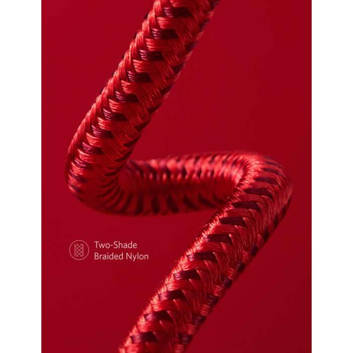 Anker PowerLine+ II Lightning Cable 0.9m - Red - Telephone Market