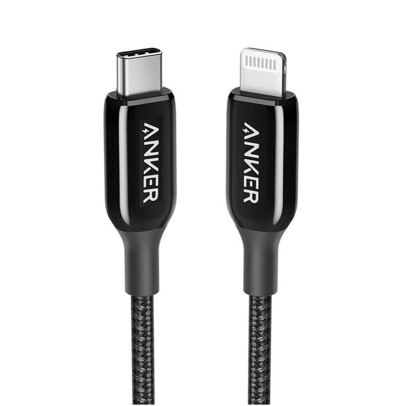 Anker PowerLine+ III USB-C to Lightning 0.9m - Black - Telephone Market