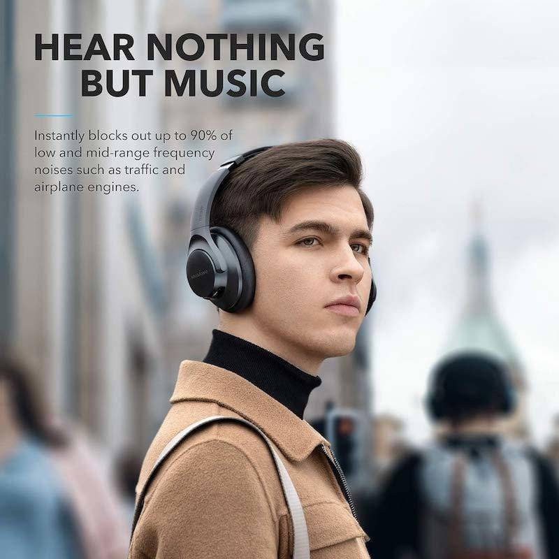 Anker Soundcore Wireless pure Sound With Noise Cancelation - Black - Telephone Market