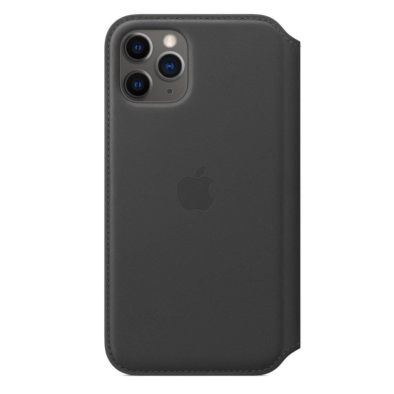 Apple For iPhone 11 Pro Leather Folio - Black, Mobile Phone Cases, Apple, Telephone Market - telephone-market.com