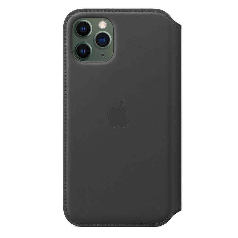 Apple For iPhone 11 Pro Max Leather Folio - Black, Mobile Phone Cases, Apple, Telephone Market - telephone-market.com