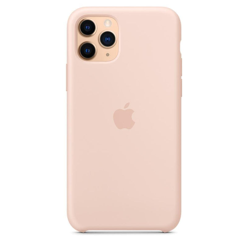 Apple For iPhone 11 Pro Silicone Case - Pink Sand - Telephone Market