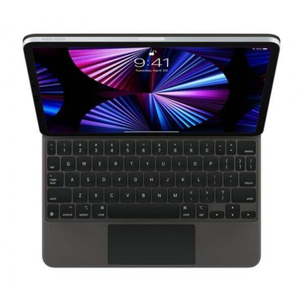 Apple Magic Keyboard for iPad Pro (2021) 11‑inch (5th generation) - Arabic - Black, Keyboards, Apple, Telephone Market - telephone-market.com
