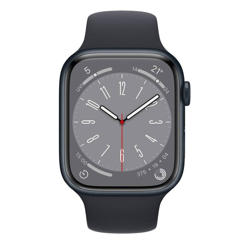 Apple Watch S8 GPS 45mm Midnight Aluminum Case With Sport Band - Midnight, Smart Watches, Apple, Telephone Market - telephone-market.com