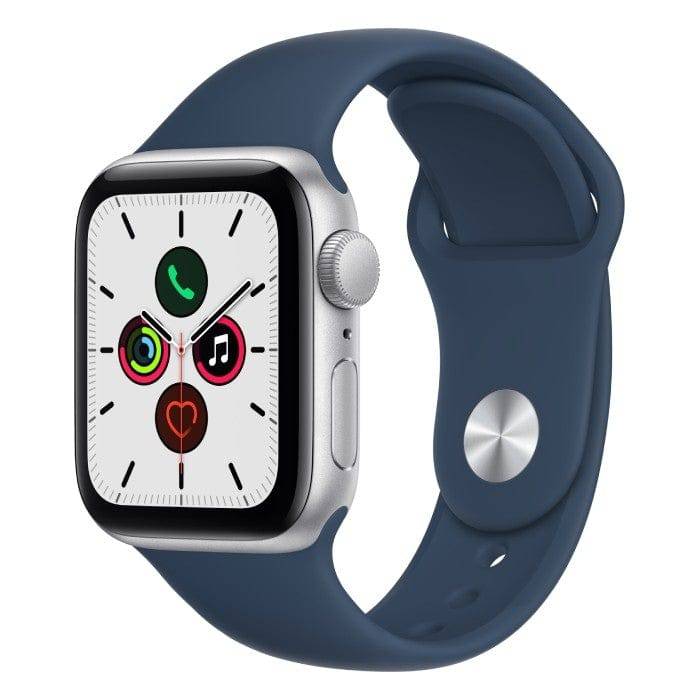 Apple Watch SE GPS 40mm Silver Aluminum Case with Sport Band - Abyss Blue, Smart Watches, Apple, Telephone Market - telephone-market.com