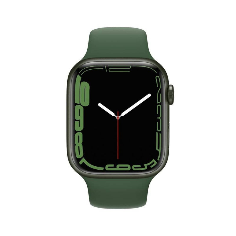 Apple Watch Series 7 Cellular 45mm Green Aluminium Case with Sport Band - Clover, Smart Watches, Apple, Telephone Market - telephone-market.com