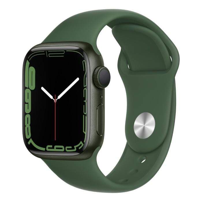 Apple Watch Series 7 GPS 45mm Green Aluminum Case With Sport Band - Clover, Smart Watches, Apple, Telephone Market - telephone-market.com