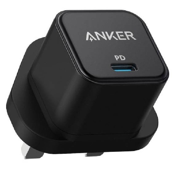 Anker Wall Charger PowerPort III 20W Cube Charger – Black, Power Adapters & Chargers, Anker, Telephone Market - telephone-market.com