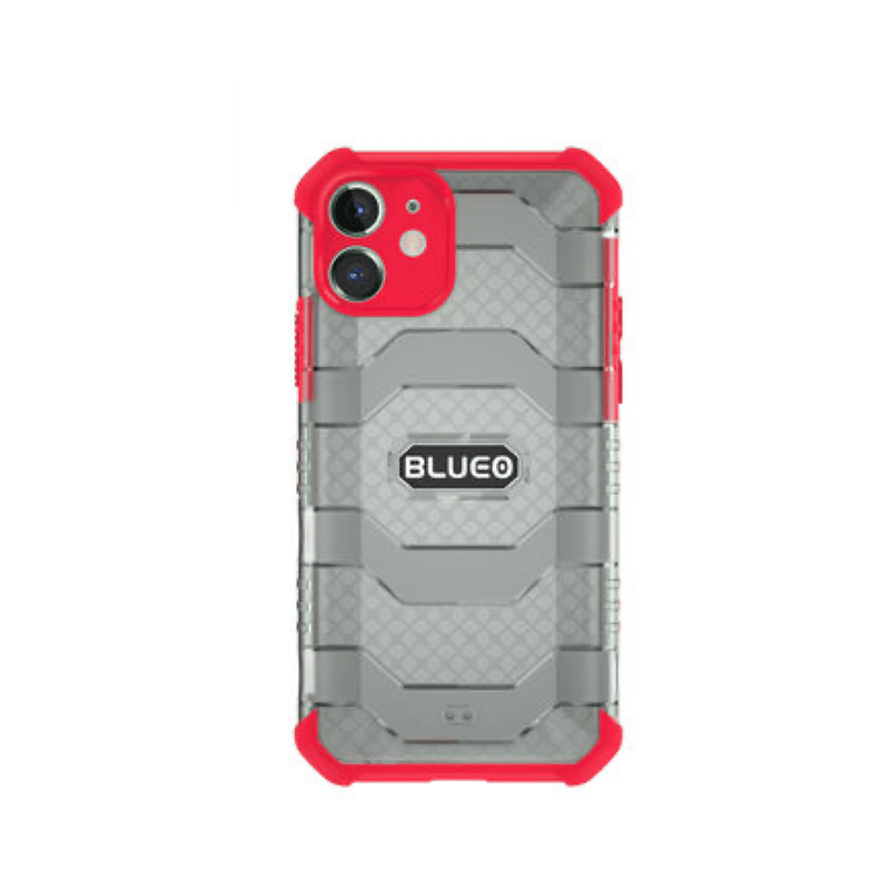 Blueo For iPhone 11 Armor Shock Case - Red - Telephone Market