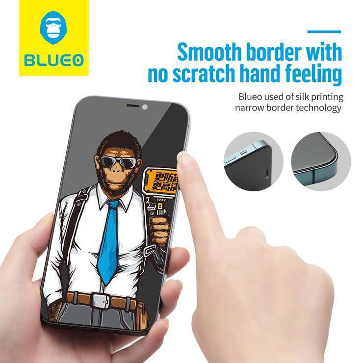 Blueo for iPhone 12/12 Pro Matt Privacy Glass - Telephone Market
