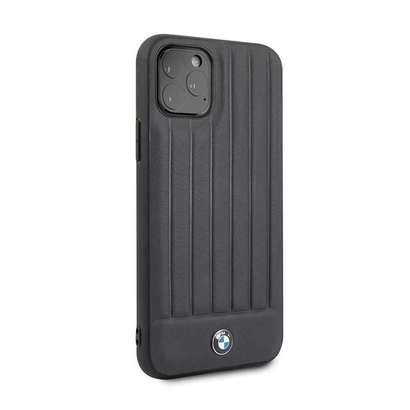 BMW For iPhone 11 Pro Leather Hard Lines Case - Navy - Telephone Market