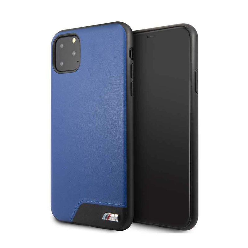 BMW For iPhone 11 Pro Leather Hard Smooth Case - Blue - Telephone Market