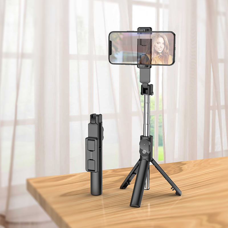 Borofone Tripod Selfie Stick with remote control, Mobile Phone Stands, Borofone, Telephone Market - telephone-market.com