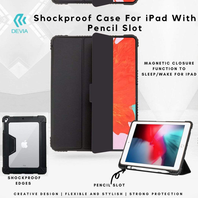 Devia For iPad Pro 11-inch 2018 Shockproof Case - Black - Telephone Market
