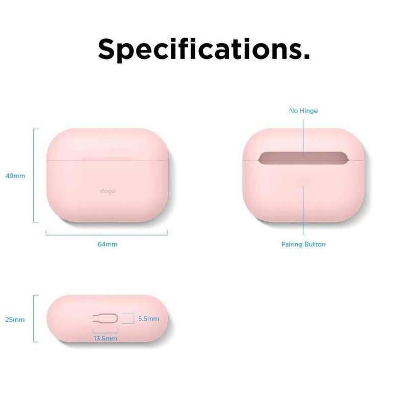 Elago AirPods Pro Hang Case - Pink - Telephone Market