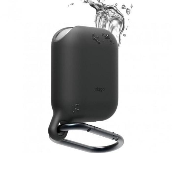 Elago AirPods Waterproof Hang Case - Black - Telephone Market