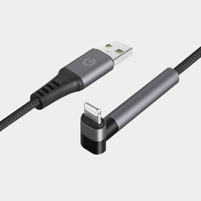 Energea PowerLine Alutough Edge USB-A to Lightning 1.5M - Black - Telephone Market