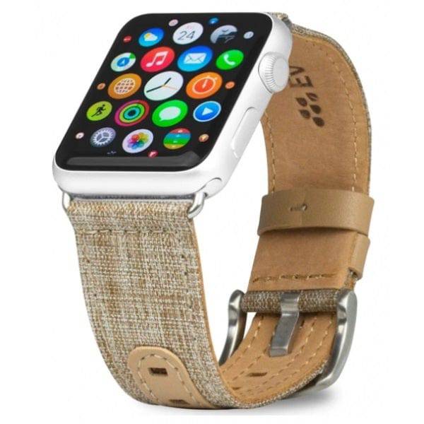 Evutec For Apple Watch 40/41mm Northill Band - Tweed/Tan, Apple Watch Strap, Evutec, Telephone Market - telephone-market.com