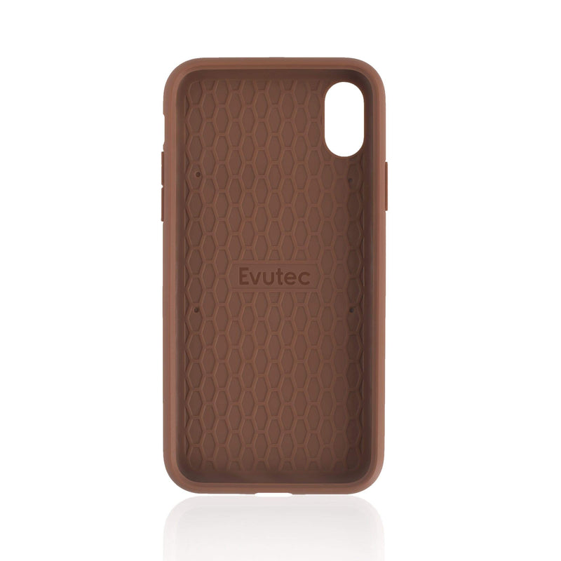 Evutec For iPhone Xs Case with Vent Mount - Brigandine/Lava - Telephone Market