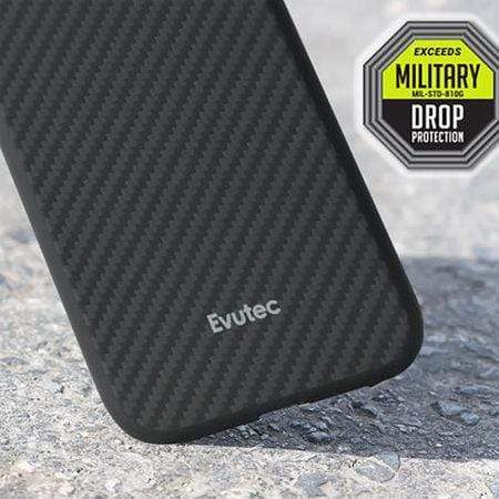 Evutec For iPhone Xs Max Case with Vent Mount - Karbon - Telephone Market