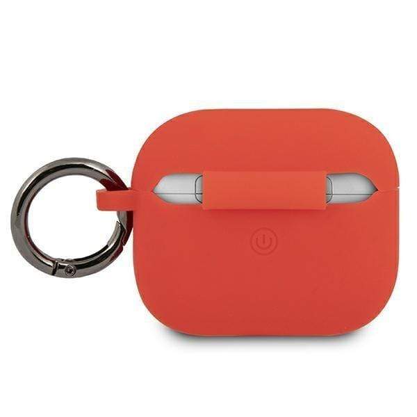 Ferrari For Airpods 3 Silicone Case - Red, Airpods Case, Ferrari, Telephone Market - telephone-market.com