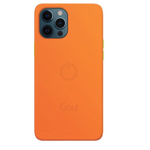 Goui For iPhone 12 Pro Max Magnetic Case - Orange - Telephone Market