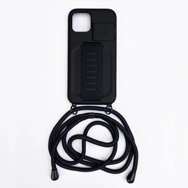 Grip2ü for iPhone 12 Pro Max Boost Necklace With Kickstand - Black - Telephone Market