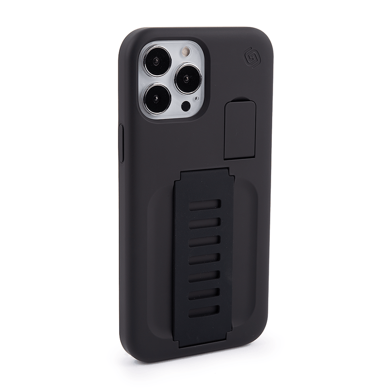Grip2ü For iPhone 13 Pro  Boost Case With Kickstand - Charcoal, Mobile Phone Cases, Grip2ü, Telephone Market - telephone-market.com