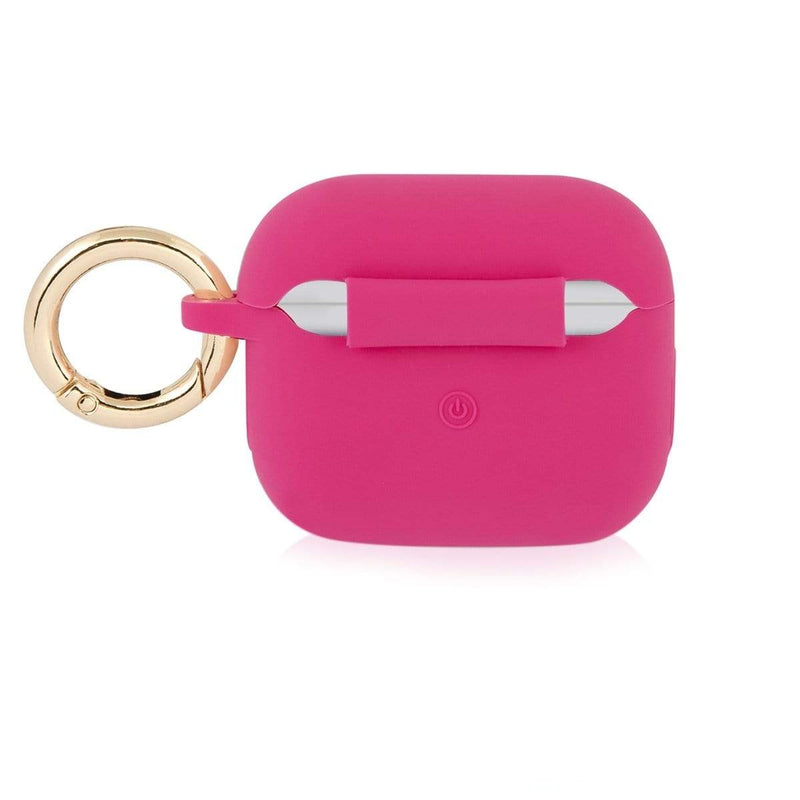 Guess For Airpods 3 Silicone Case - Fushia, Headphone & Headset Accessories, Guess, Telephone Market - telephone-market.com