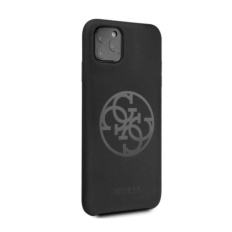 Guess For iPhone 11 Pro Silicon Case - Black - Telephone Market